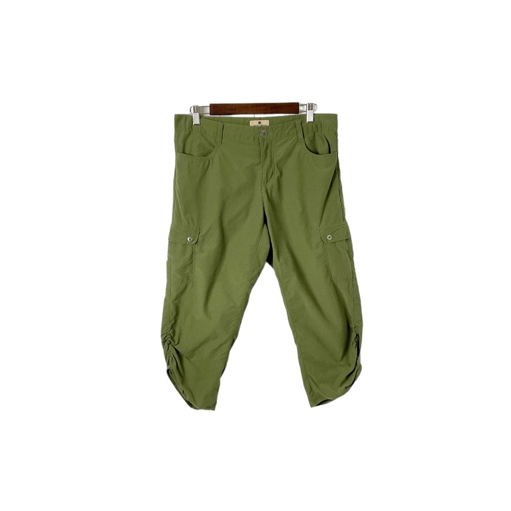 Woolrich Capri Hiking Pants Size 8 Olive Green - Picture 1 of 6